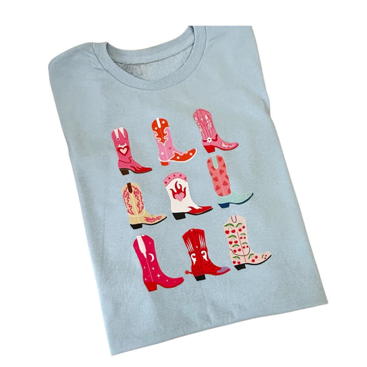 T Shirt Boots