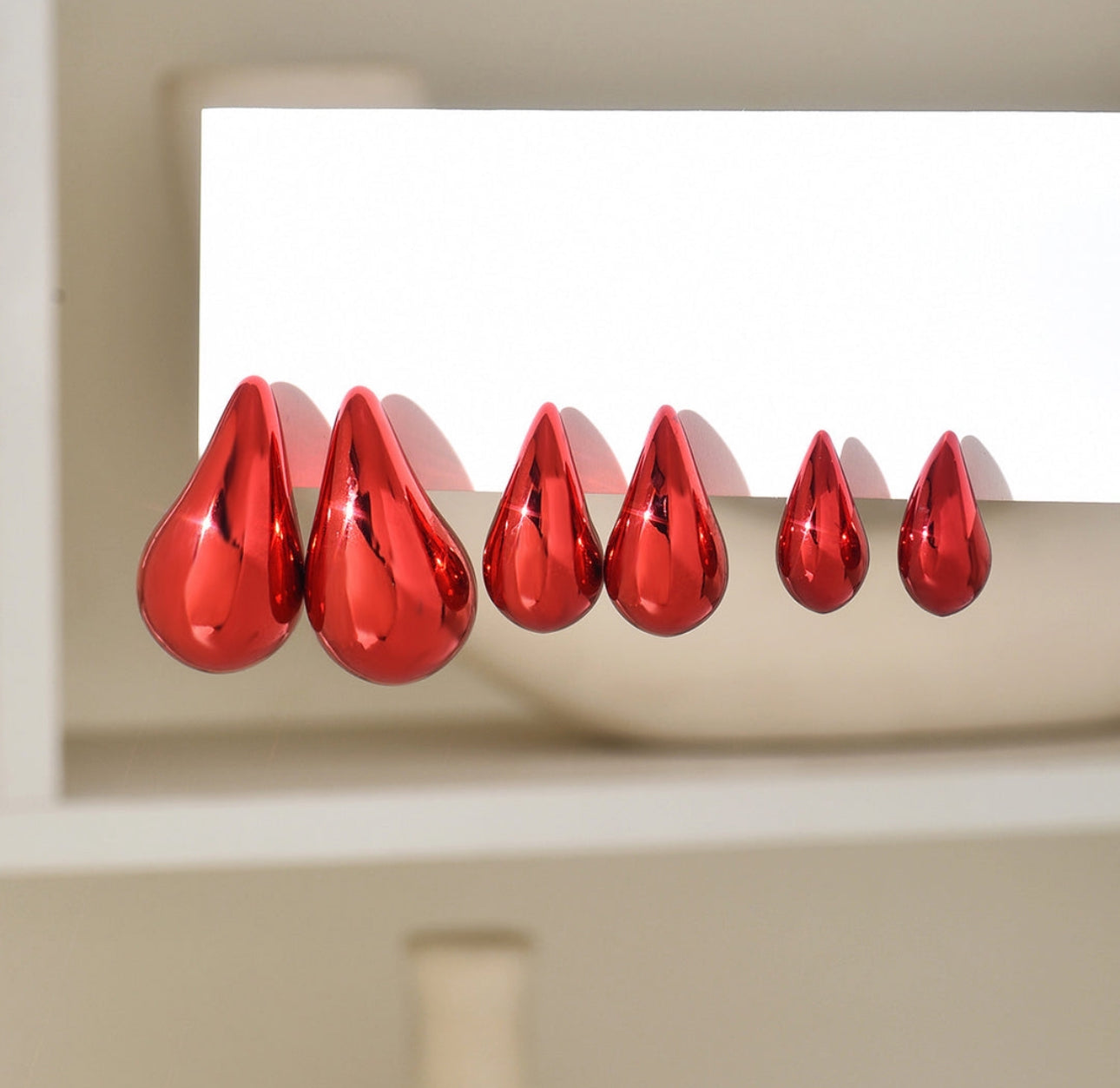 Set de 3 pares de aretes