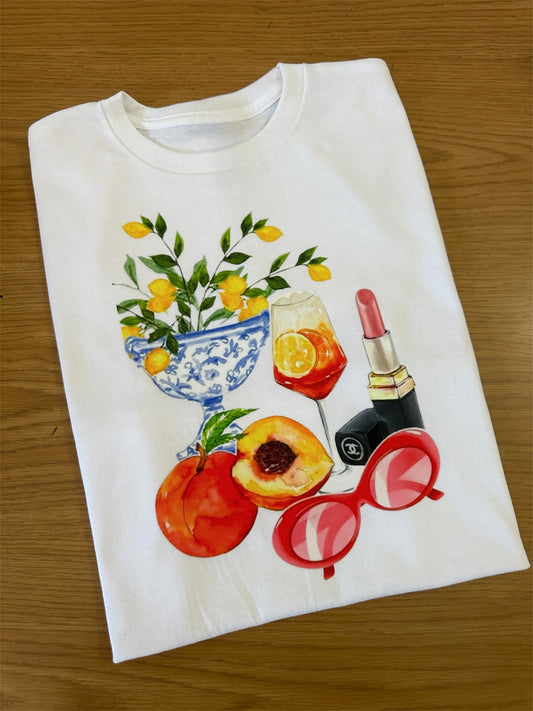 T Shirt Peach