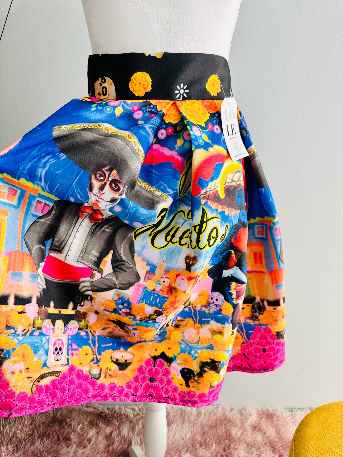 Falda día de muertos