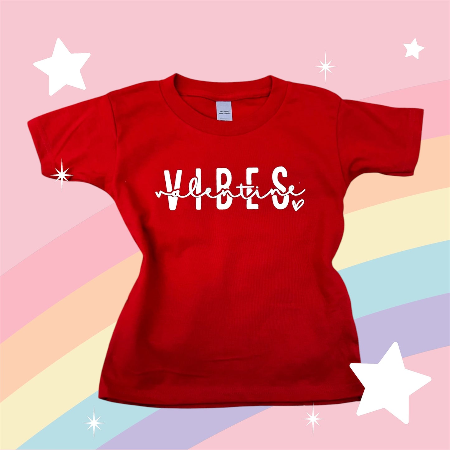 T- Shirt para niña Vibes Valentine