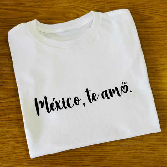 T Shirt México te amo