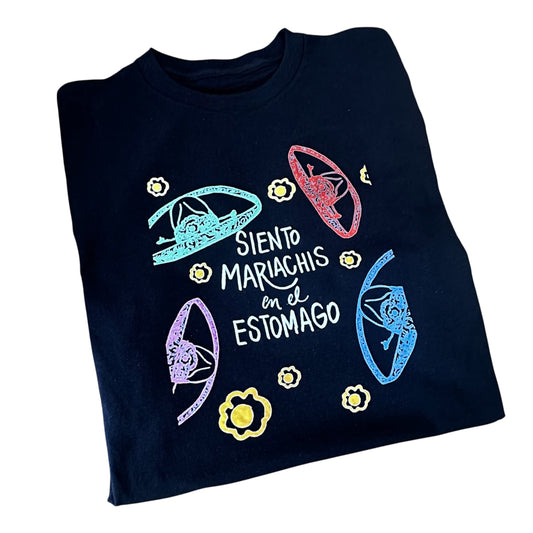 T Shirt Siento mariachis en el estómago