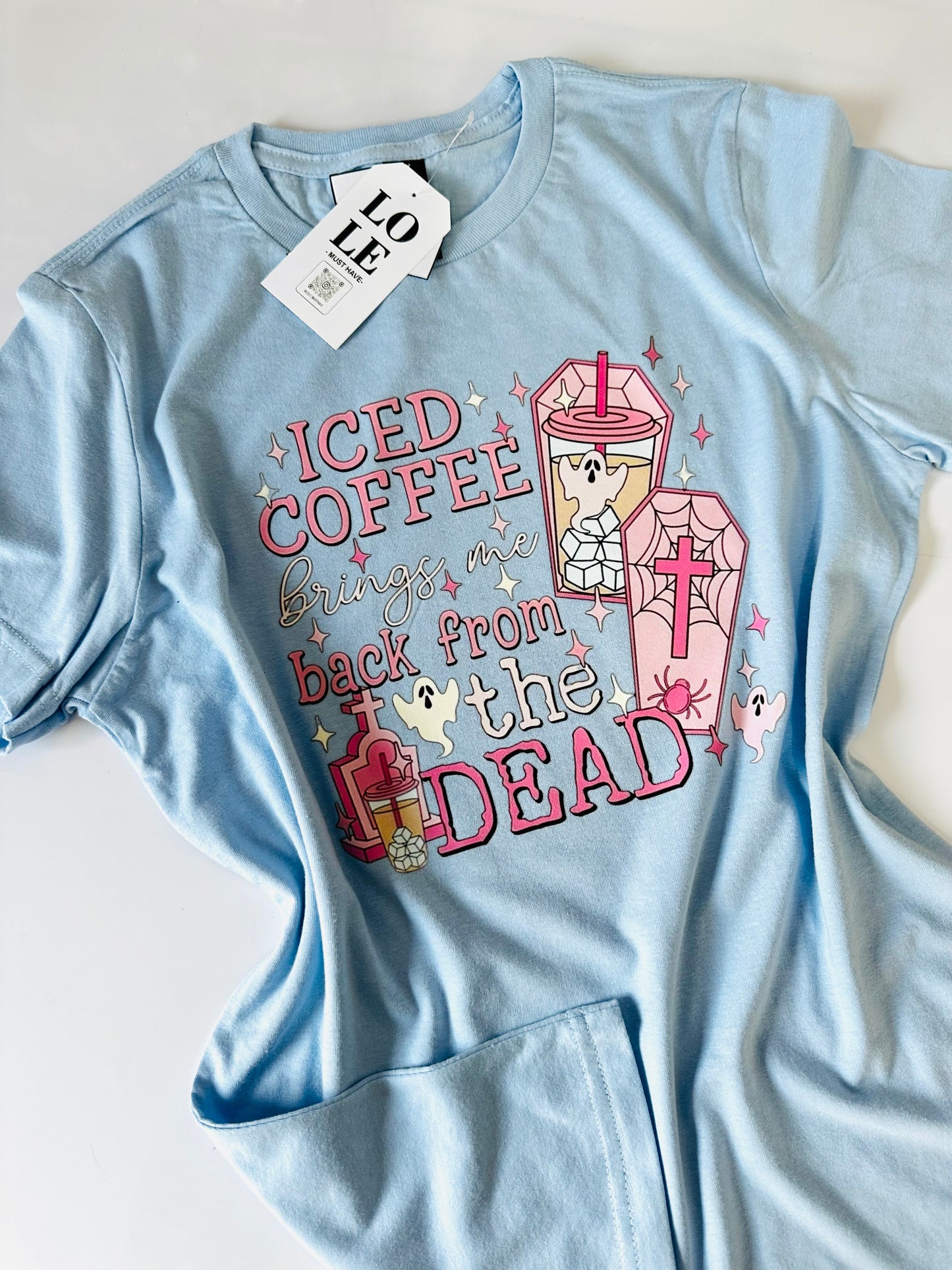 T Shirt Iced Cofee