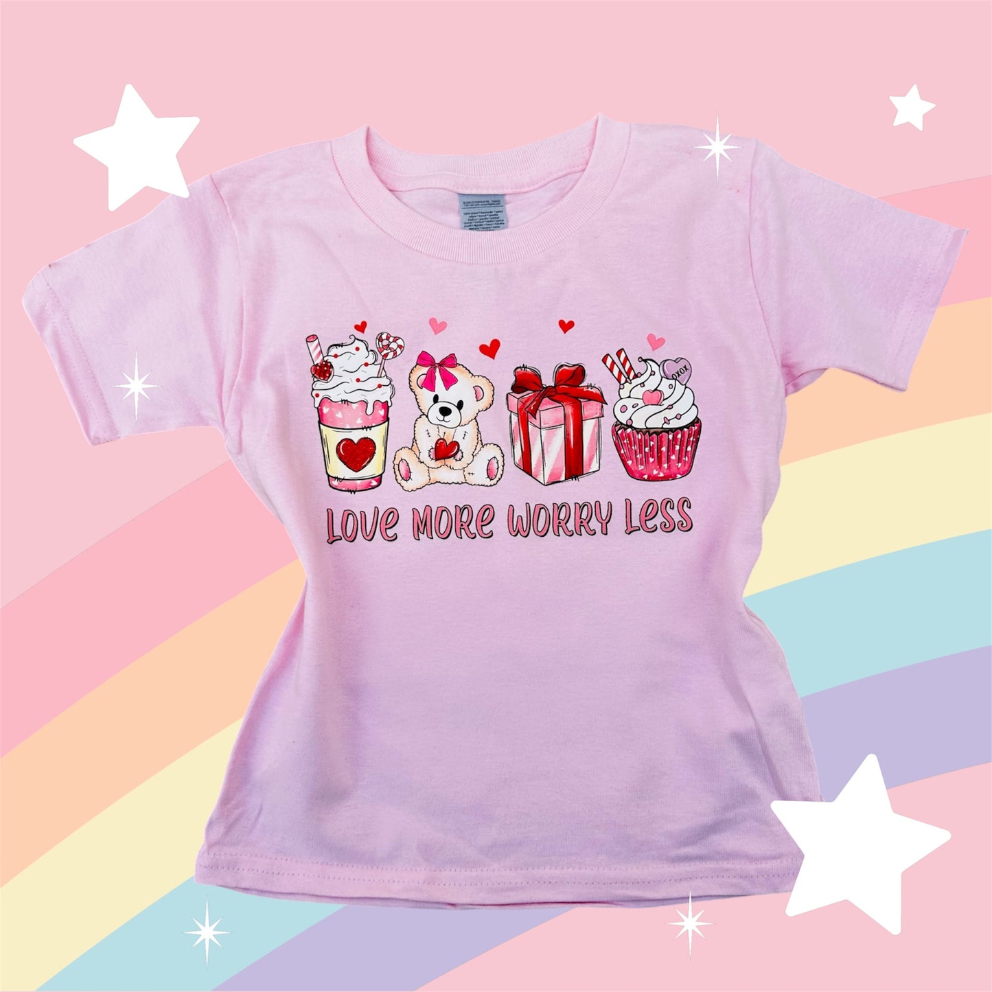 T- Shirt de niña Love more