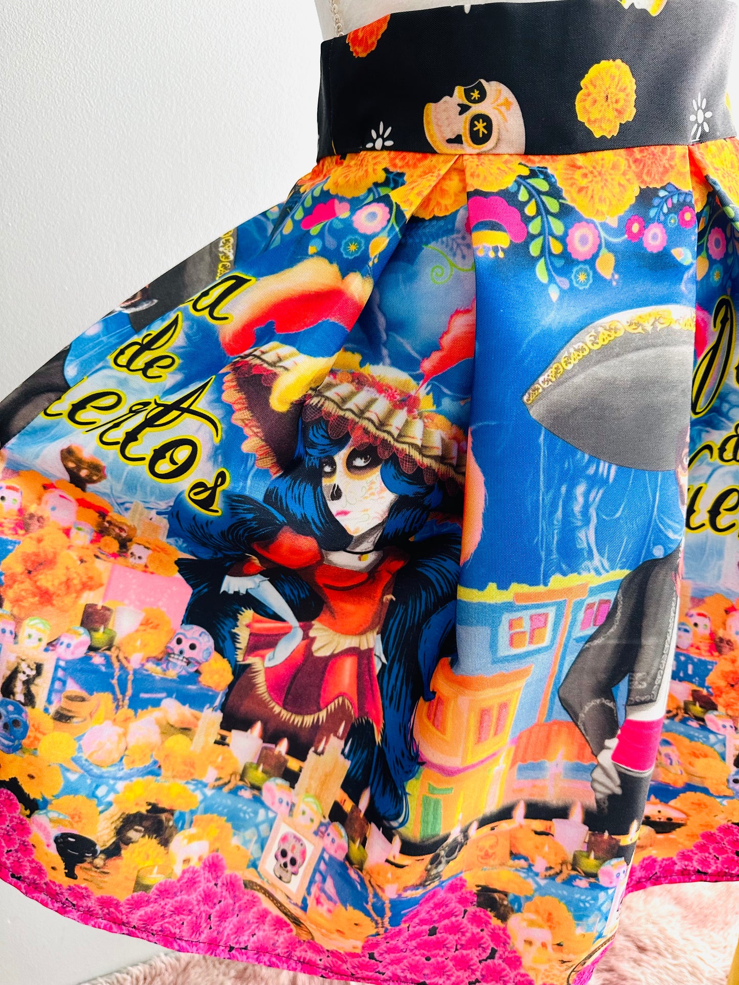 Falda día de muertos