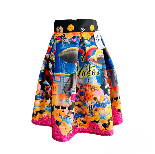 Falda día de muertos