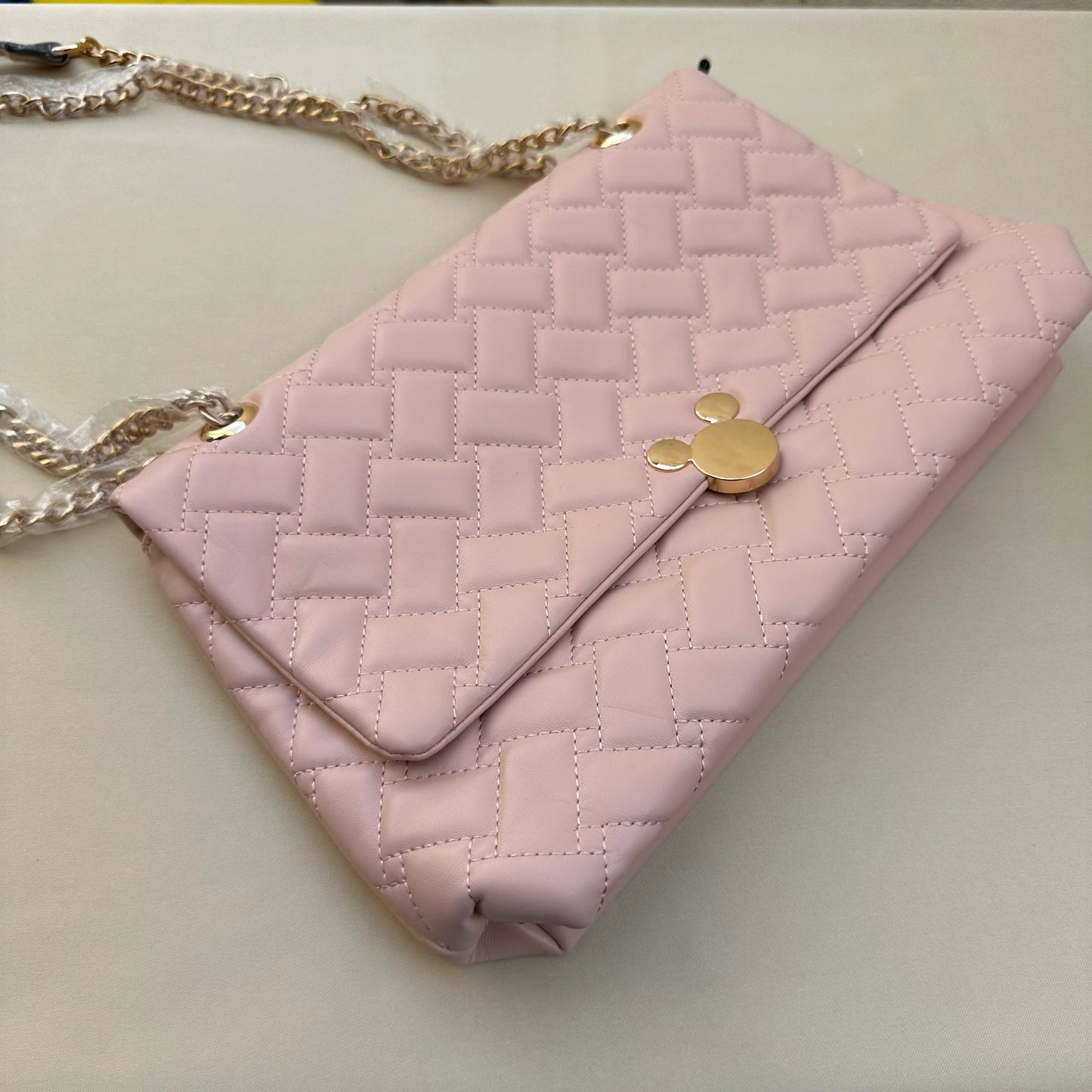 Bolsa Mickey Rosa claro