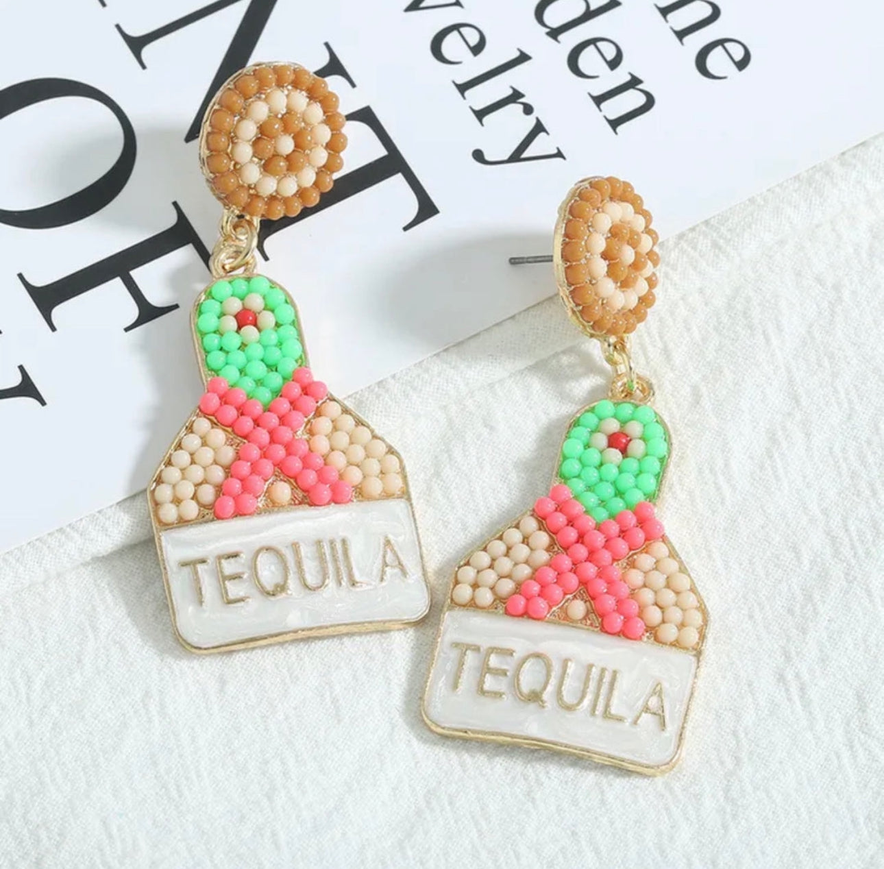 Aretes tequila