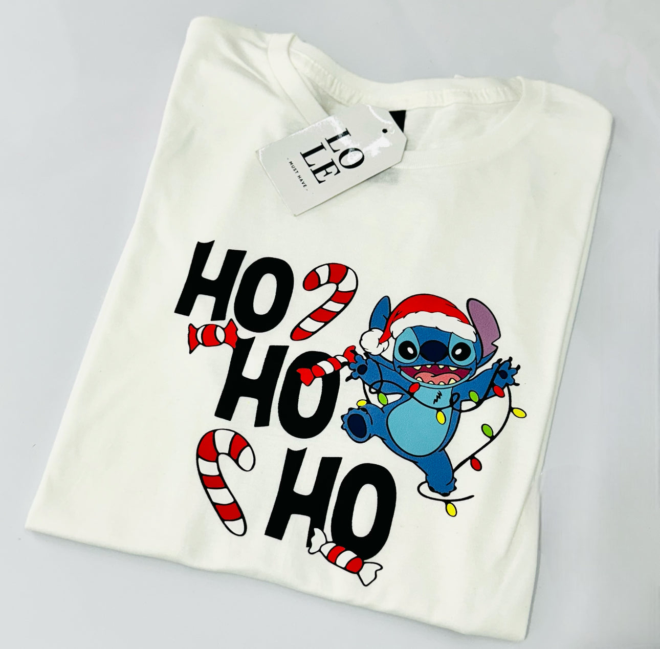 T Shirt Ho Ho Stich 💙✨