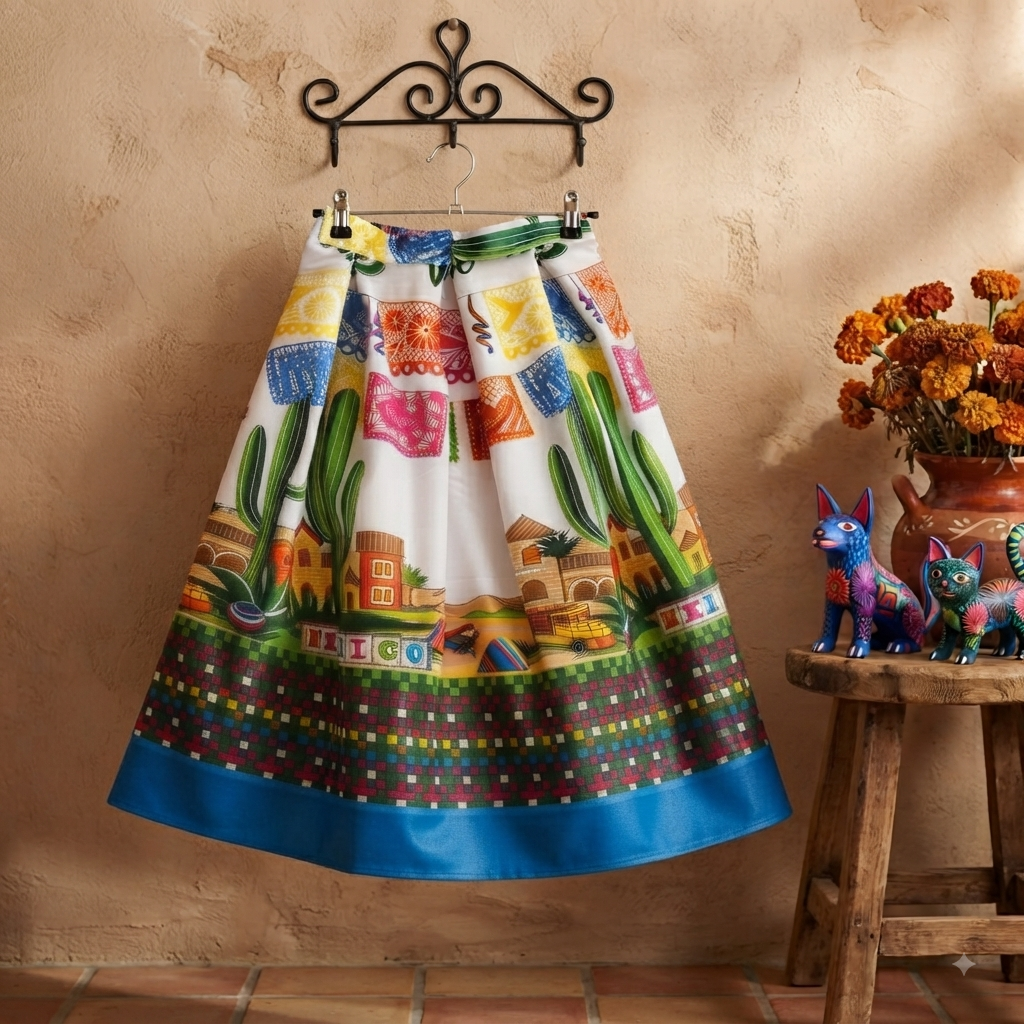 Falda midi amamos México