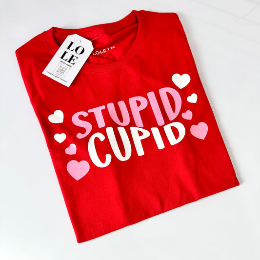 T Shirt Stupid Cupid