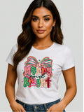 T Shirt Merry and Bright