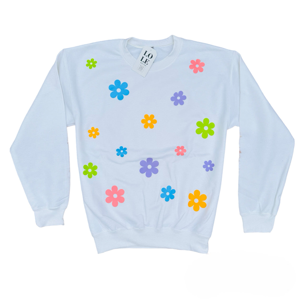 Sudadera de flores