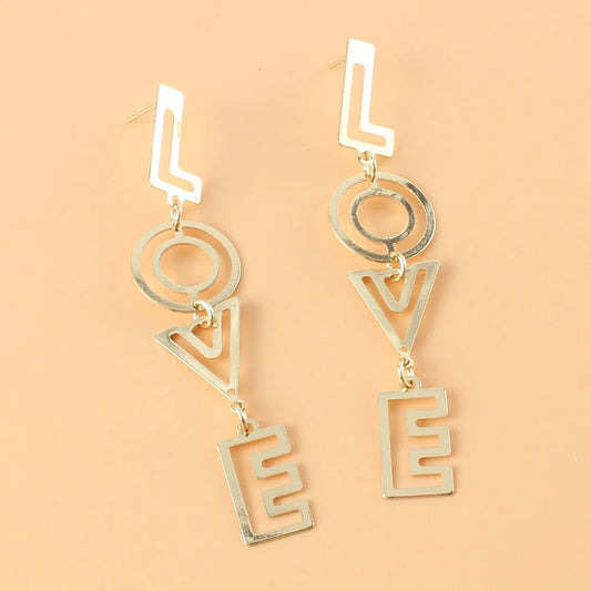 Aretes LOVE