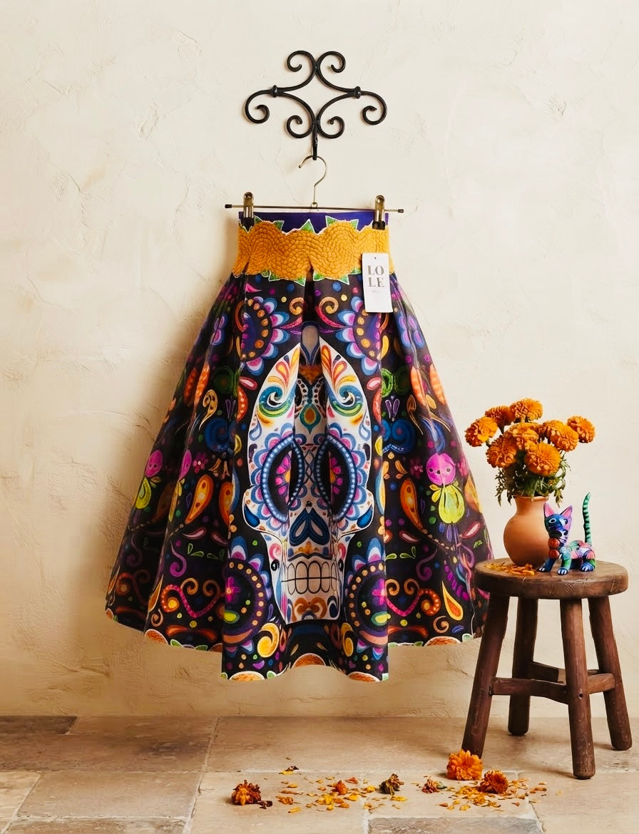 Falda calavera 💀