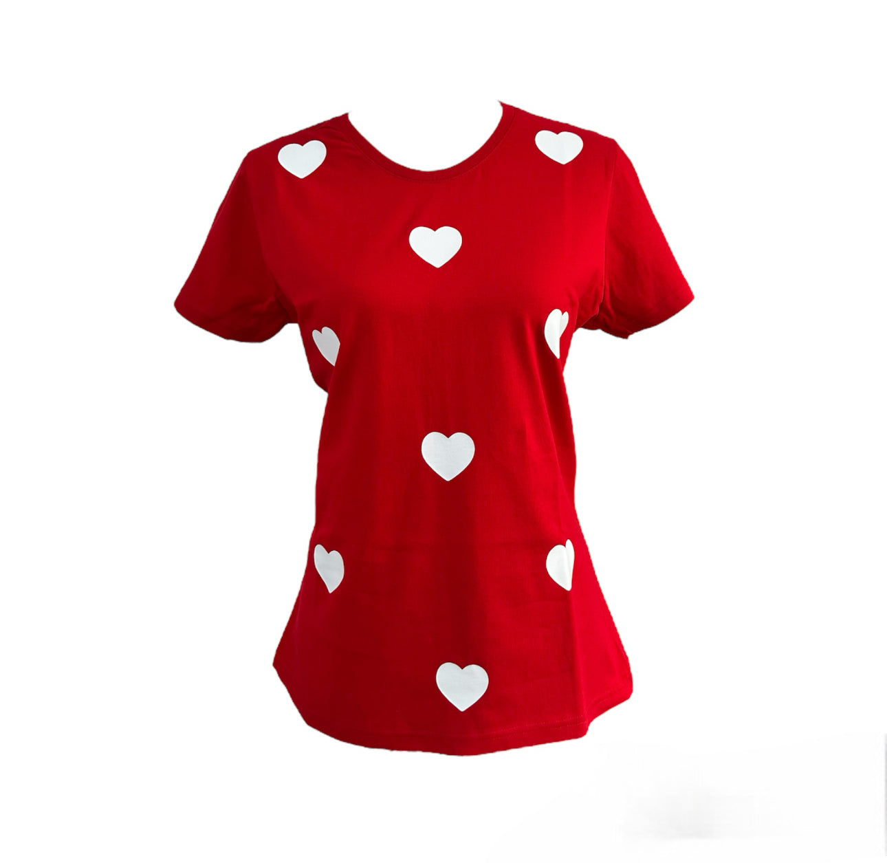 T Shirt de corazones