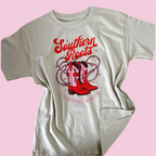 T Shirt Cowgirl Boots