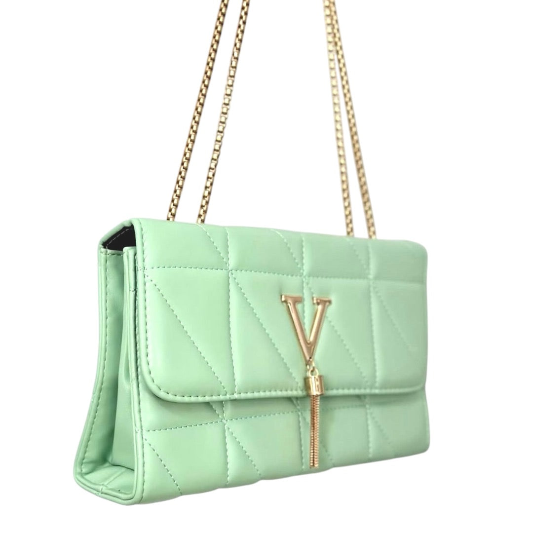 Bolsa verde menta