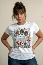 T Shirt fiesta navide;a