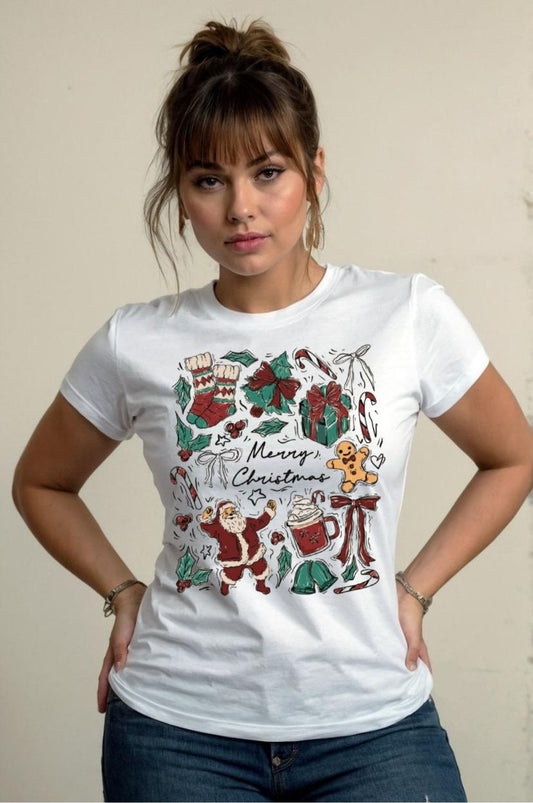T Shirt fiesta navide;a