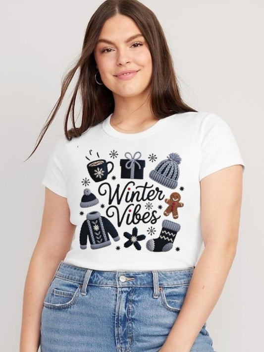 T Shirt Winter Vibes