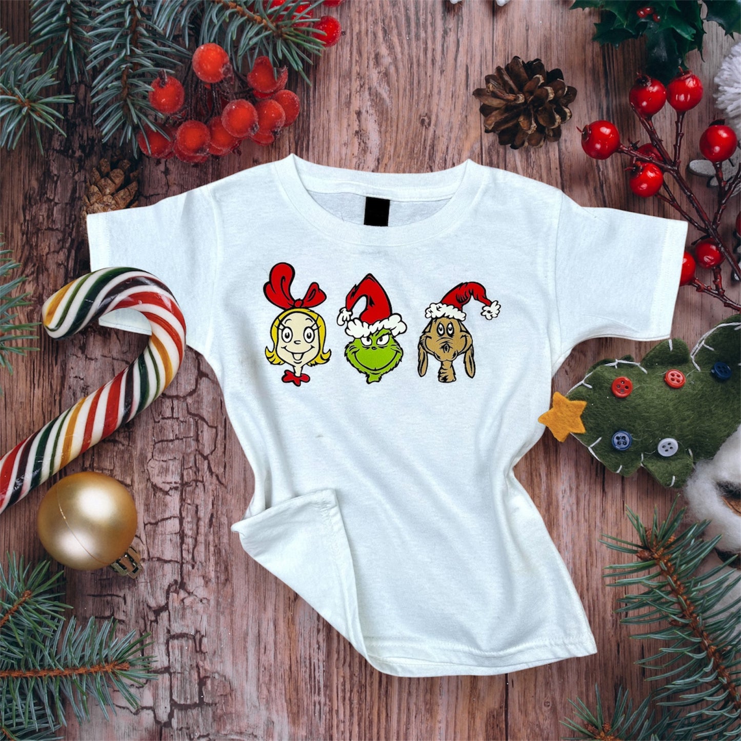 T Shirt para niña de Grinch