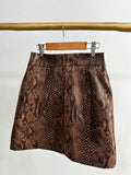 Falda mini en print