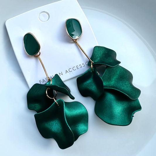 Aretes verdes