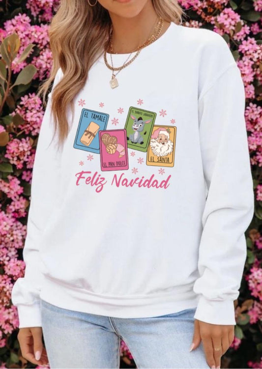 Sudadera feliz Navidad