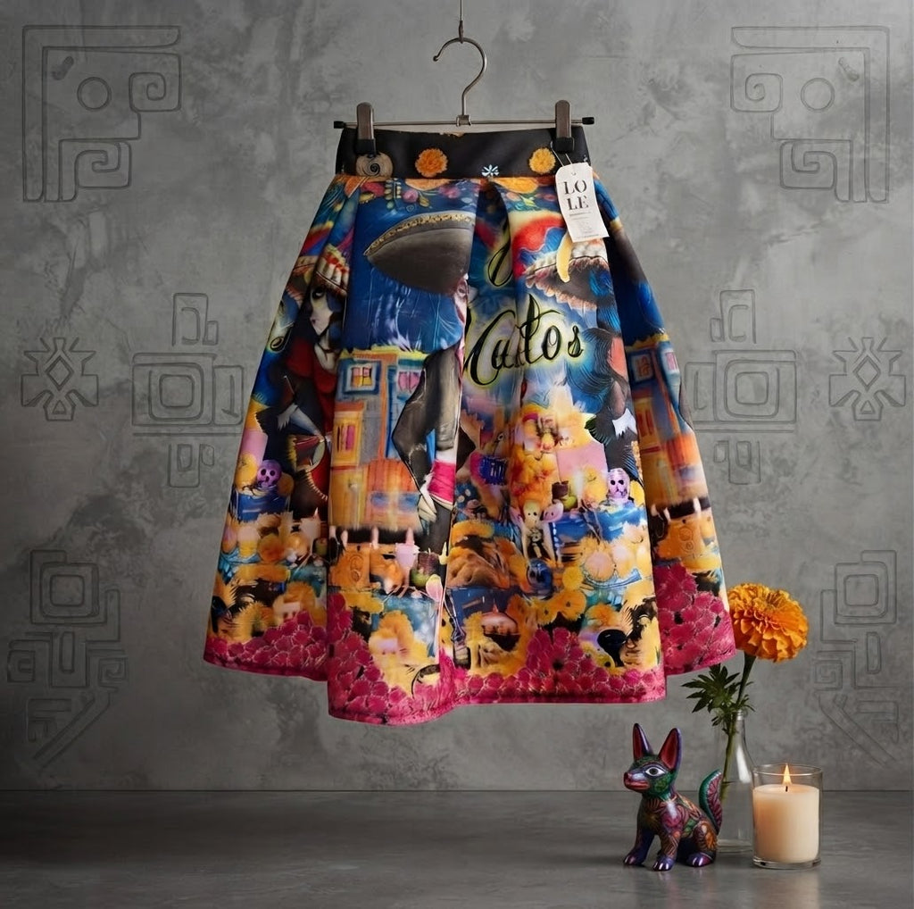 Falda día de muertos