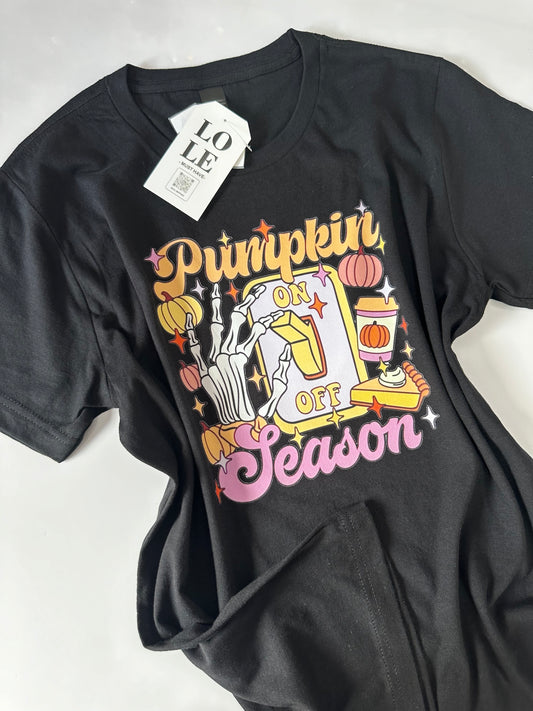 T Shirt Pumpkin Season