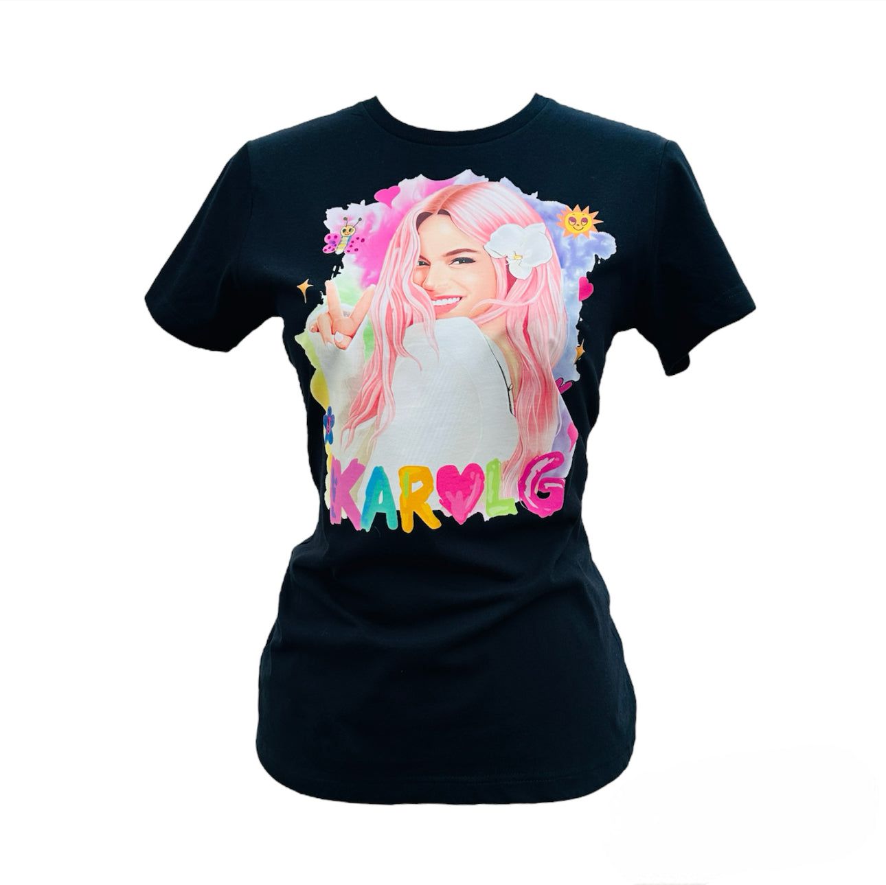 T Shirt negra Karol G