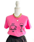 T Shirt con diseño AM - PM