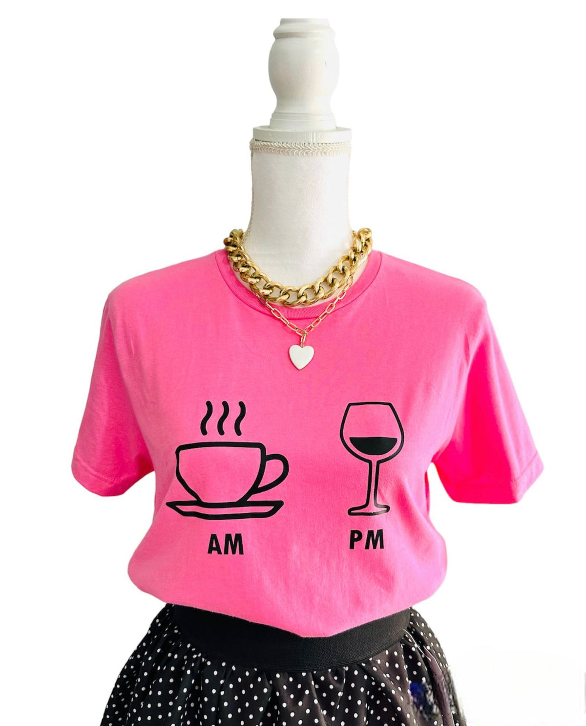 T Shirt con diseño AM - PM