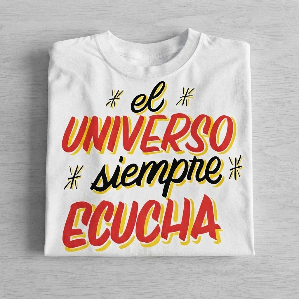 T Shirt El universo escucha
