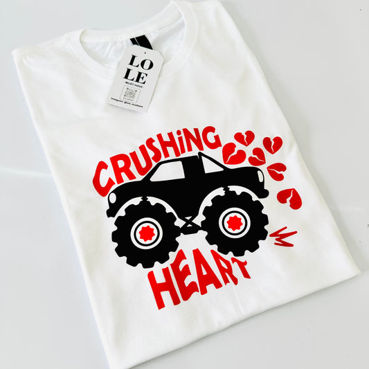 T Shirt Crushing Heart