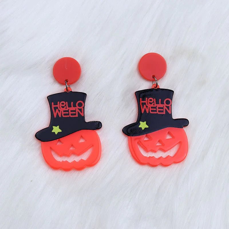 Aretes en forma de calabaza