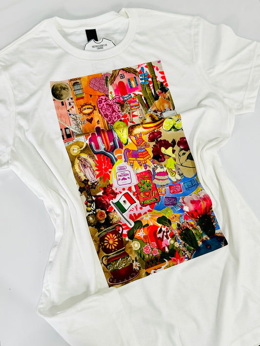 Collage Mexicano T shirt