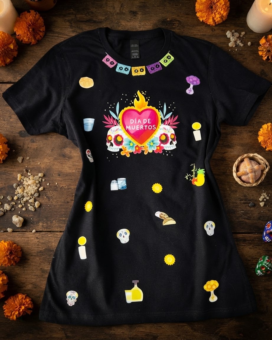 T Shirt Día de muertos