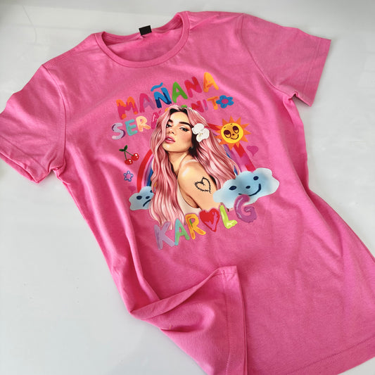 T Shirt Rosa Karol G