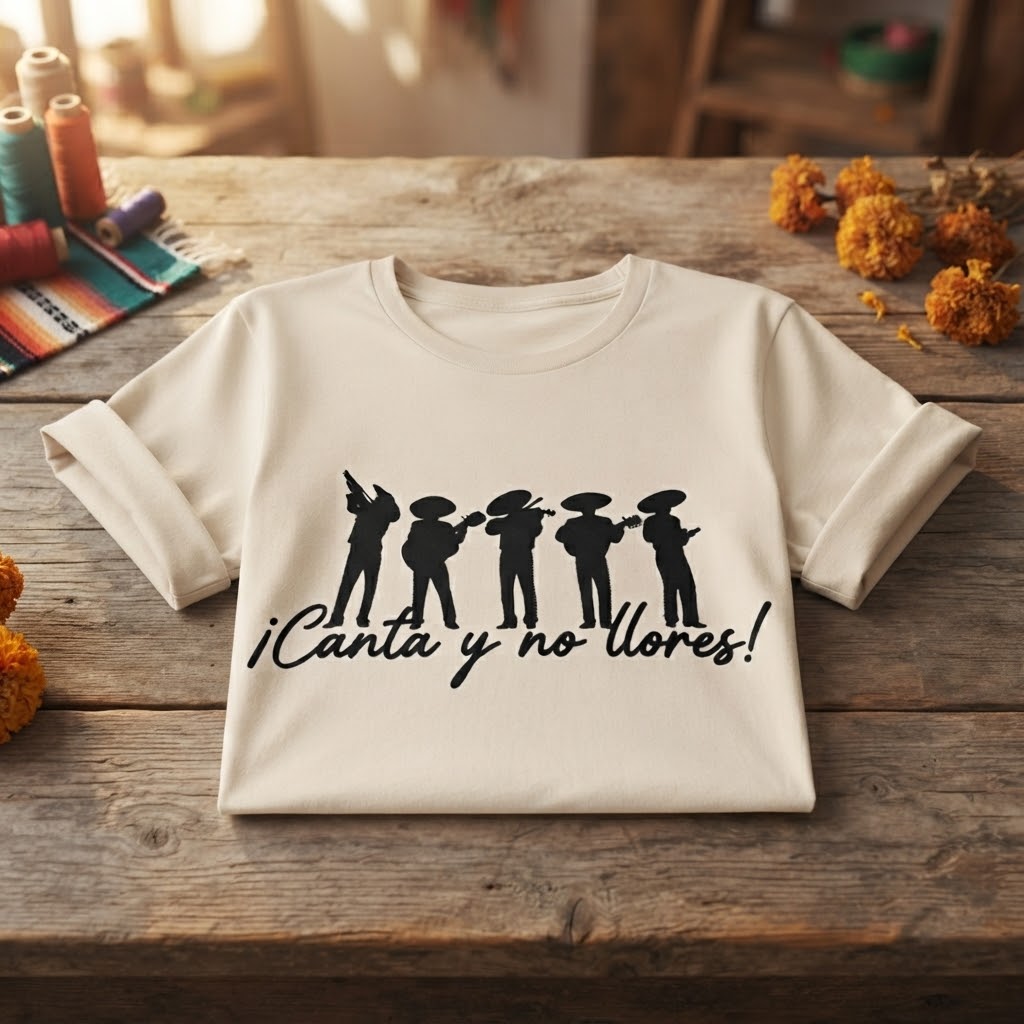T Shirt Canta y no llores