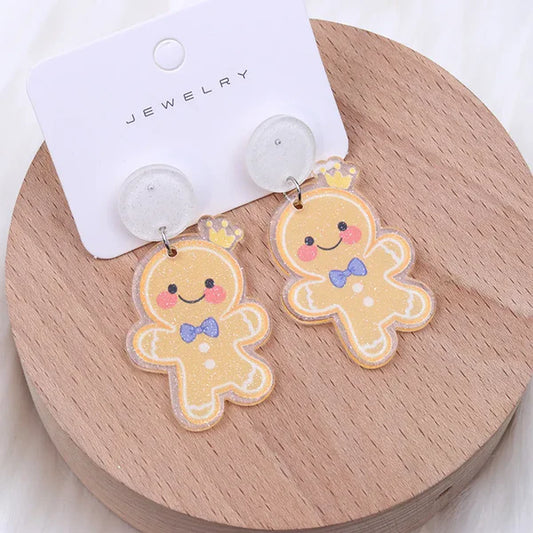 Aretes en forma de galletita