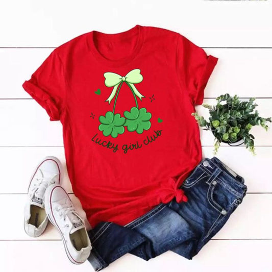 T-Shirt Lucky girl 🍀✨