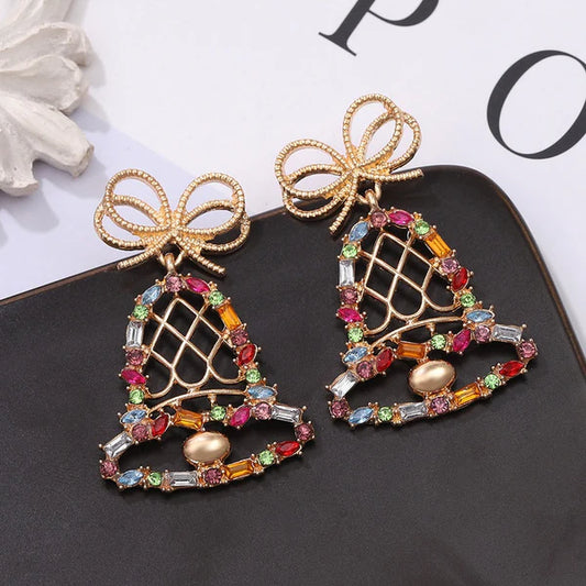 Aretes en forma de campana