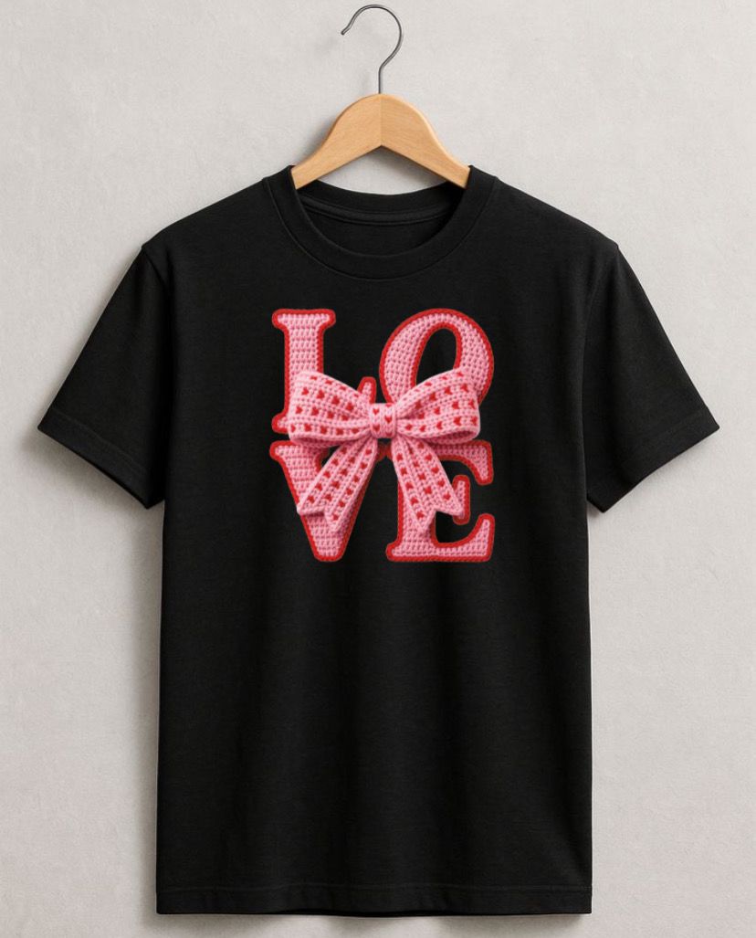 T-Shirt Love Moño 🎀