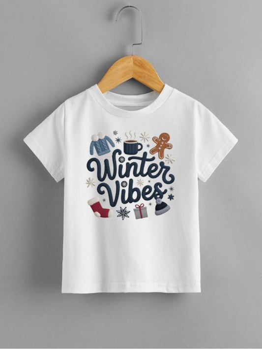 T-shirt niña Winter vibes