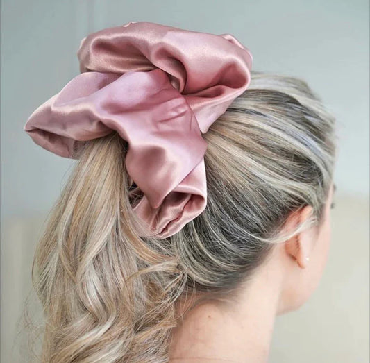 Scrunchie XXL en satin