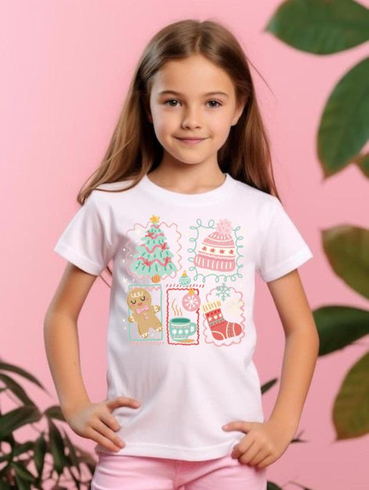 T-Shirt niña Navidad